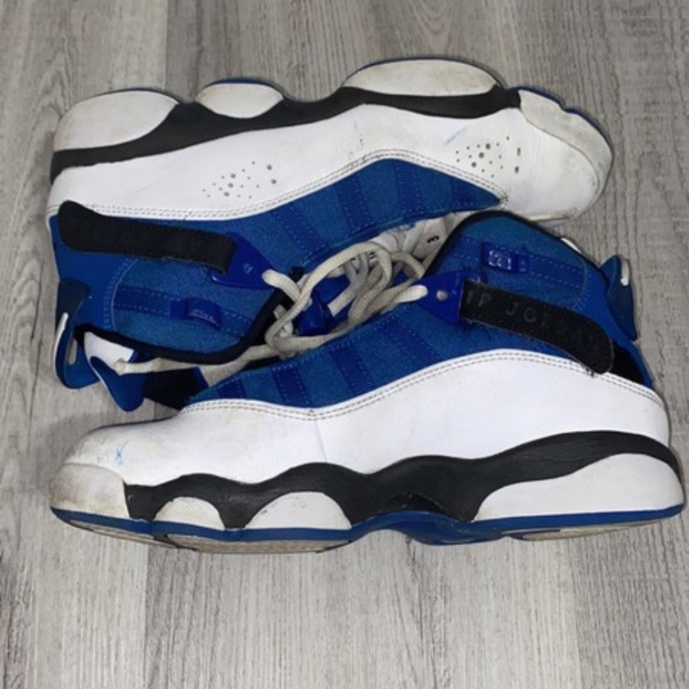 Authentic Boys Jordan 6 Ring Team Royal Sneakers